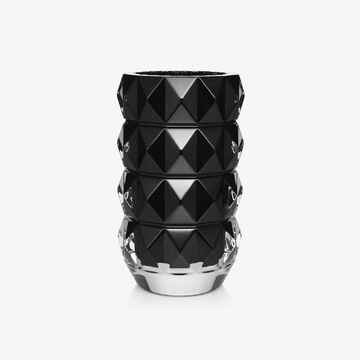 Louxor vase round black 230