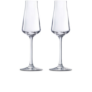 Château baccarat champagne glasses of 2 pcs.